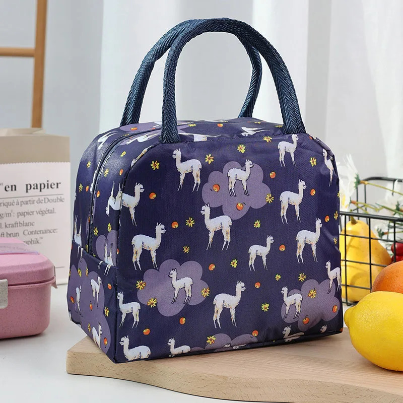 Portable Lunch Bags Thermal Insulation Box Storage Bag Childrens School Picnic Large Capacity Tote 250624