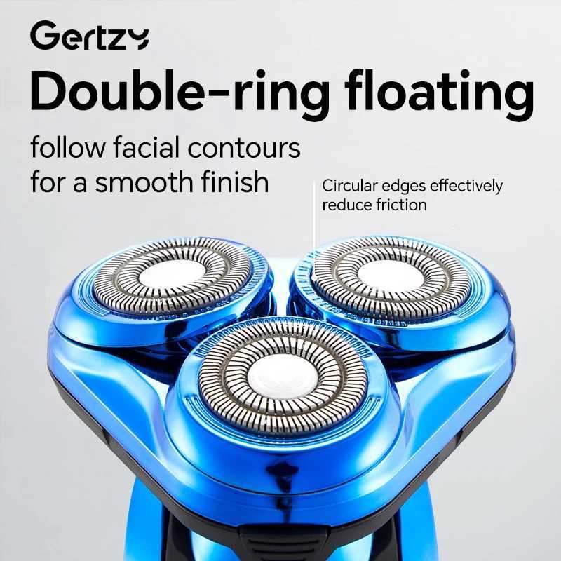 5-in-1 Mens Electric Shaver Rechargeable Rotary Shaver Fathers Day Gift for Dad Man Husband Boyfriend W250625