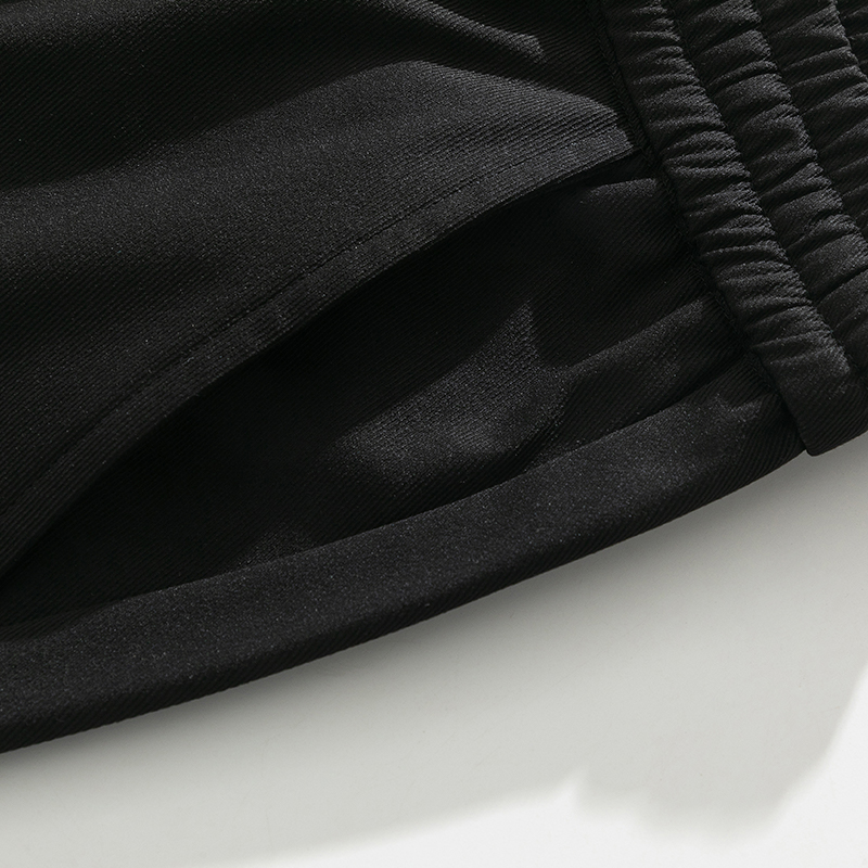 Men's summer lightweight sports pants casual work pants ice silk multi-pocket plus size straight leg pants for boys