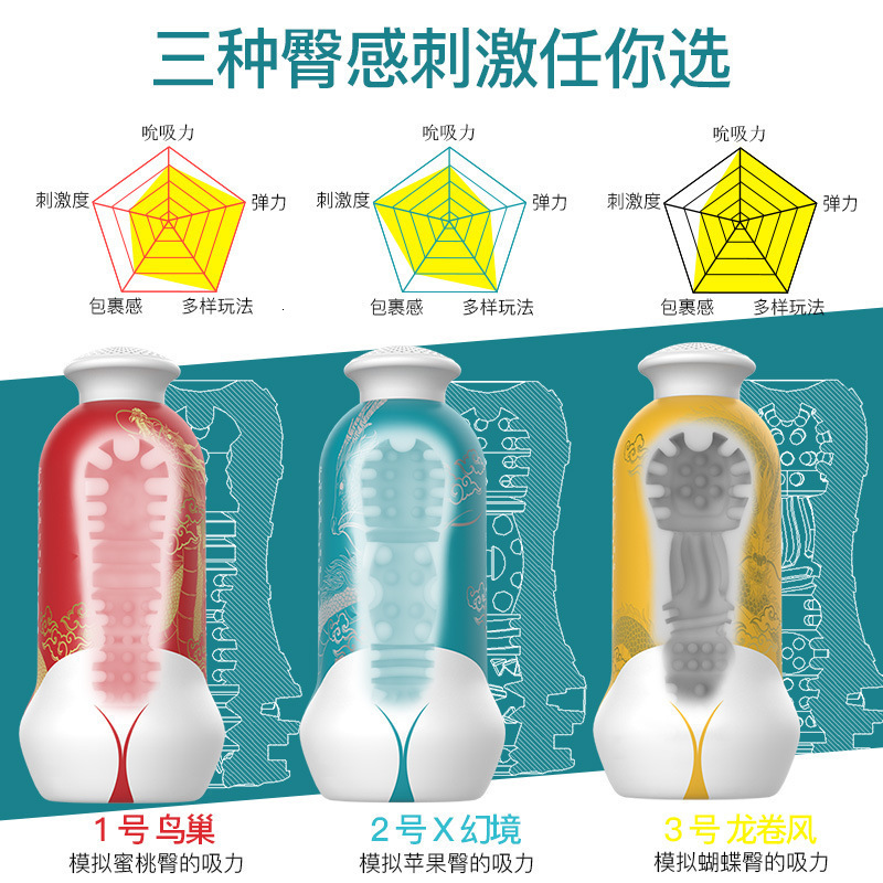 leten thunder storm national trend hip sensation airplane cup male masturbator mens sex toys 48 box