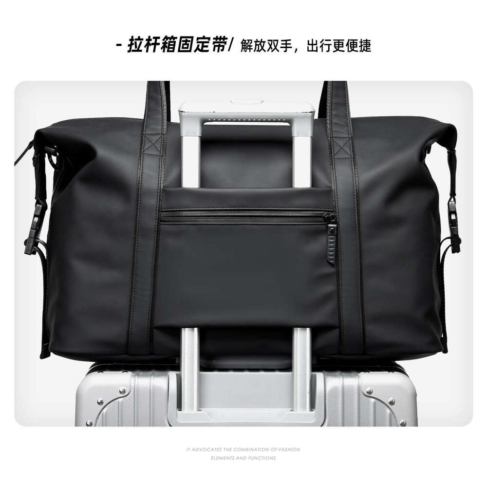 MOYYI Large Capacity Handheld Business Duffel Travel Backpack Carry-On Men's Bag