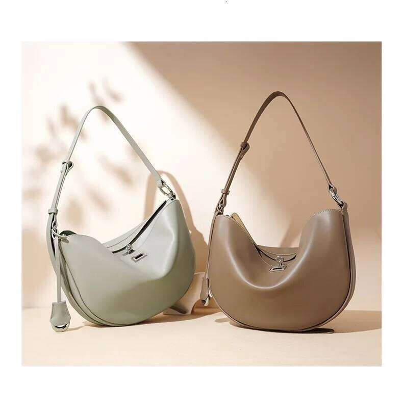 2025 Women's New Crossbody Design High-End Shoulder Simple Real Leather Women's Handbag Classic Fashion High Quality Bag