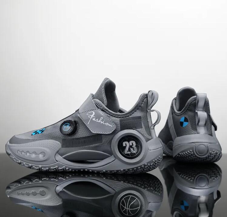 High Quality Mens Sneakers Wearable Gym Training Sports Elastic Band Cushion Basketball Shoes for Man Z 6.25-1