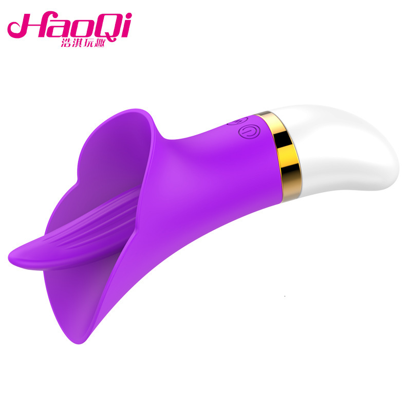 New Silicone Honey Vibrator Massager for Women, Self-pleasure Tongue Licking Vibrator, Adult Sex Toy