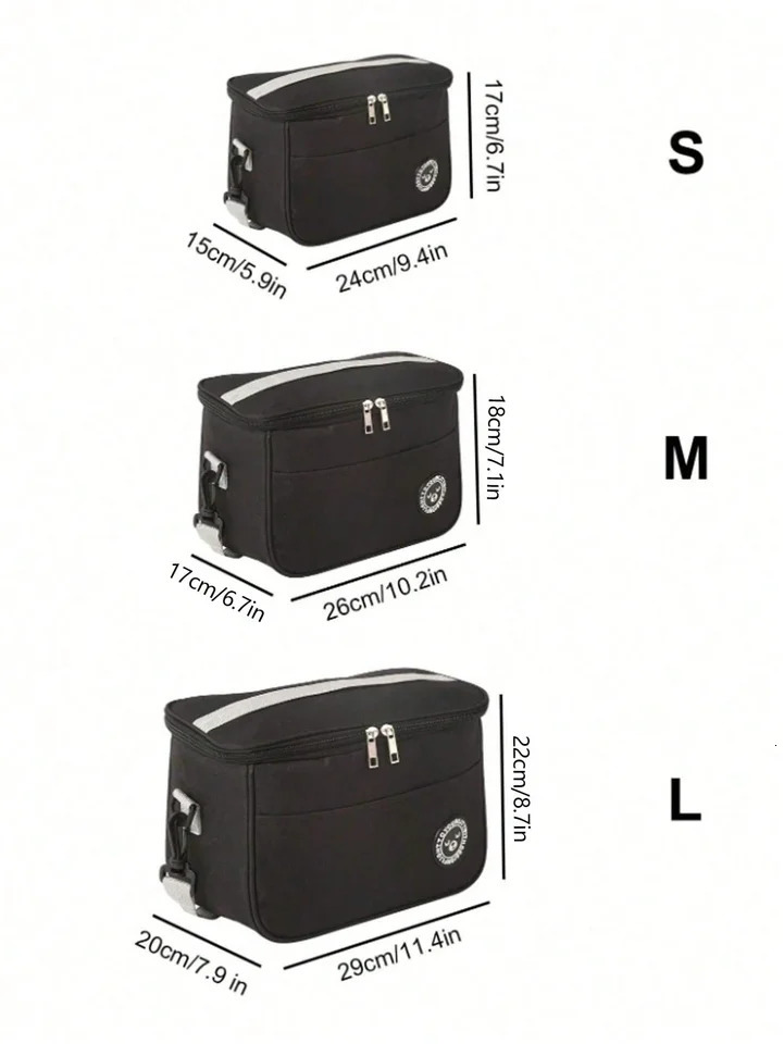 1pc Insulated Lunch Bags Thermal Bag Lunch Container Leakproof Tote Lunch Box Food Storage Bags Office Travel Insulated Case 250624