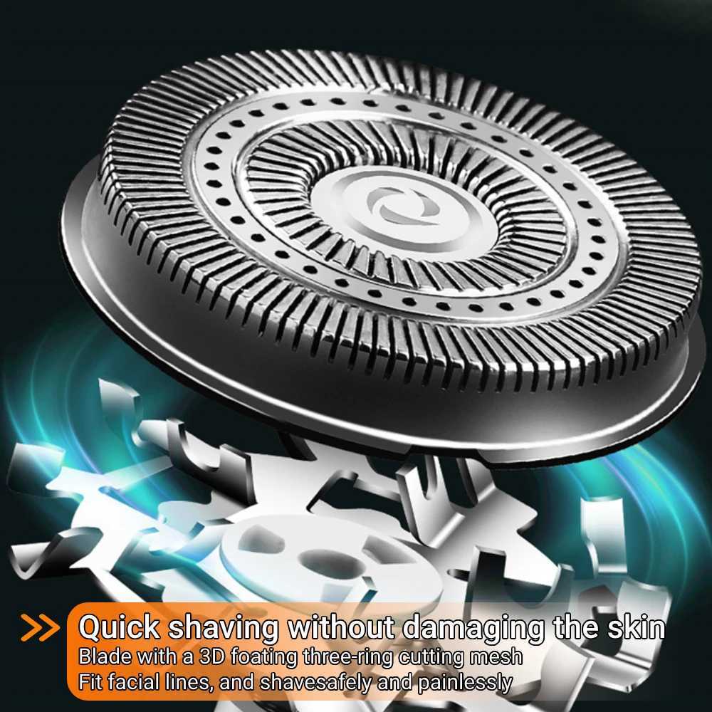 Men Electric Mini Shaver Rechargeable Type-c Charging Car Portable LED Digital Display Wet Dry Shaver Men Women Home Razor W250625