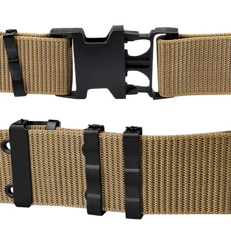 5.5CM Wide Mens Belt Outdoor Multi Function Belt High Quality Canvas for Nylon Male Luxury Belts Sports Jeans Belt Neutral Belt W250625