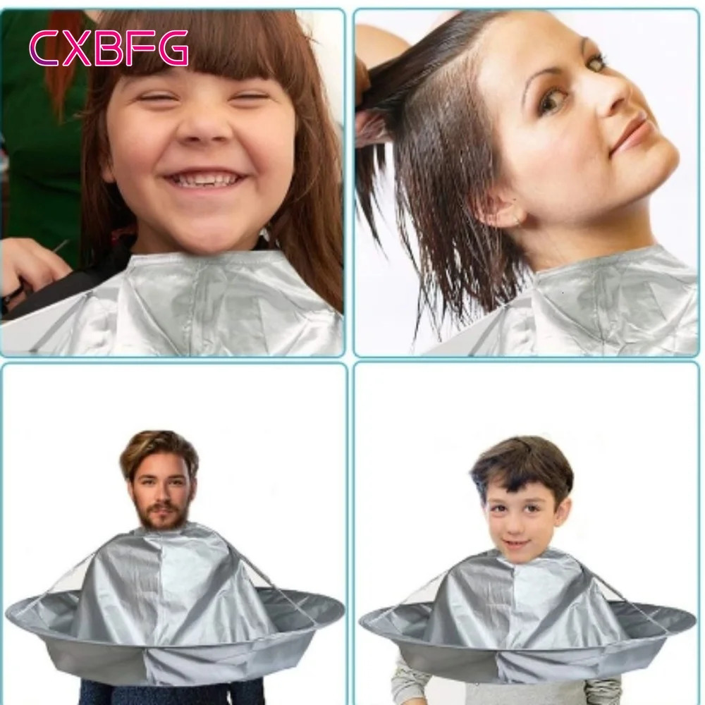 Creative Hairdressing Cape DIY Hair Cutting Cloak Apron Neck Cloak Haircut Capes Gift for Barber Styling Tools Salon Accessories 250625