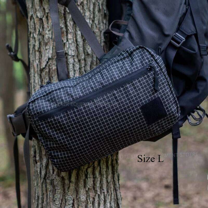 Designer Bag Tactical Zip Pack Outdoor Travel Waist Pouch With Belt For Hiking Riding Trekking Gear Backpacks Chest Bag UHMWPE Lightweight