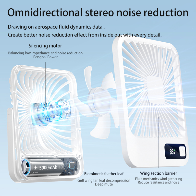 Portable handheld outdoor office desktop fan for school and home use Q3 desktop fan