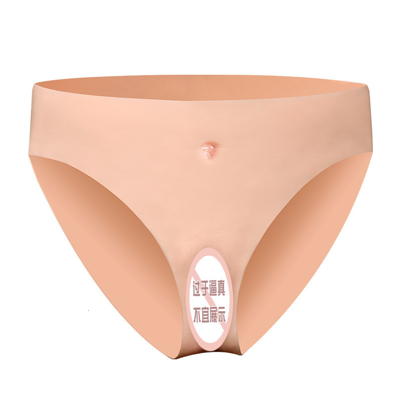 Jiuai Fake Vagina Silicone Wearable Panties Insertable Adult Products Sex Toys 20 Pieces/Box
