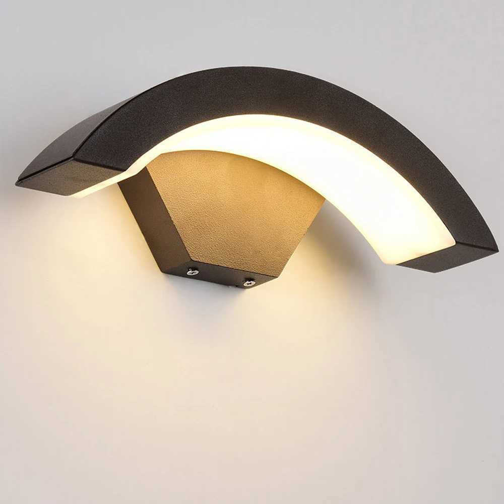 18W 24W LED Wall Light Motion Sensor AC85-265V IP65 Induction LED Porch Sconce Lamp Balcony Corridor Garden Outdoor LightingXJ250624