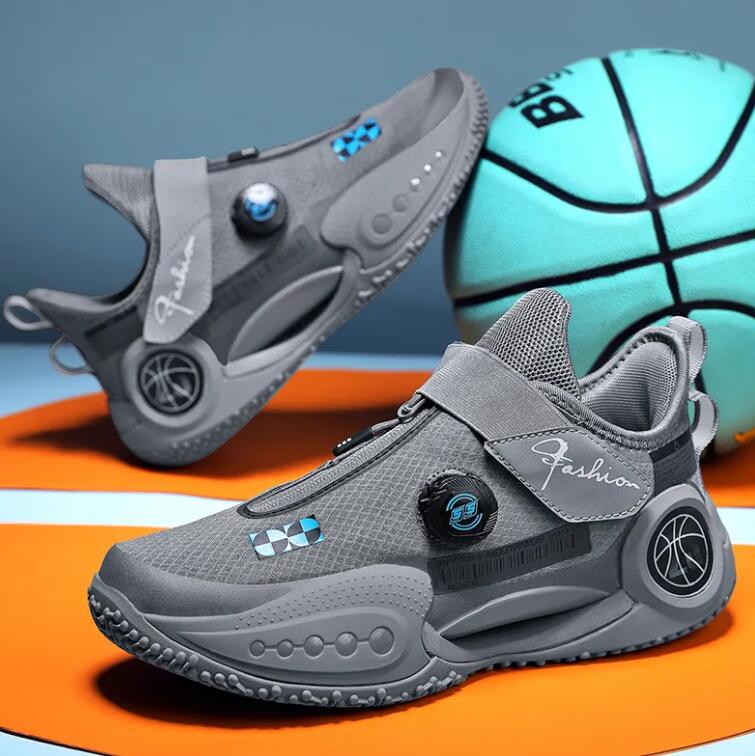 High Quality Mens Sneakers Wearable Gym Training Sports Elastic Band Cushion Basketball Shoes for Man Z 6.25-1