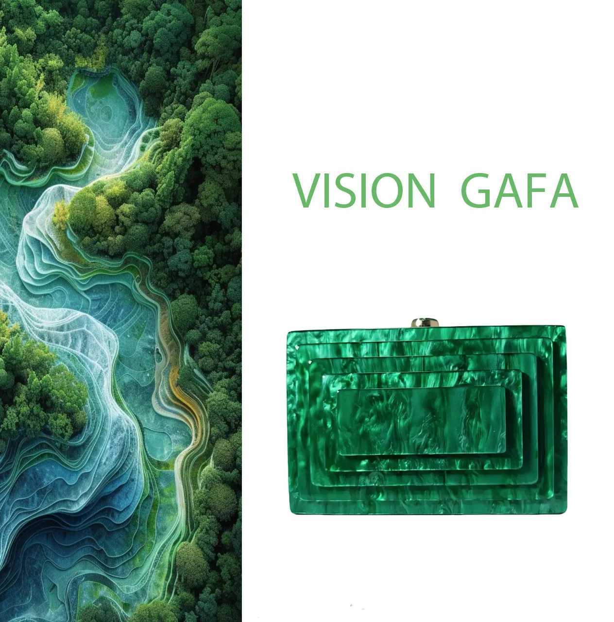 2025 Marble Green Pearl Acrylic Women Shell Box Clutches Gift phone bag Evening Minaudiere Bags Wedding Bridal Handbags Party M250625