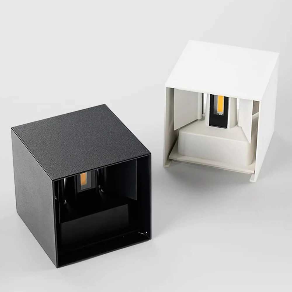 LED Wall Lamp Outdoor Indoor Waterproof IP 65 Surface Mounted Modern Simple LED Up and Down Wall Light Porch Garden 12W AC85-265 XJ250624