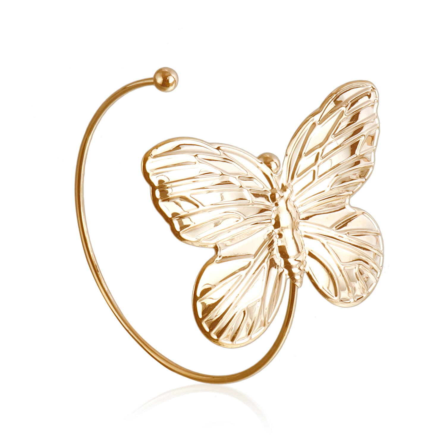 Accessories Creative Exaggerated Metal Hip Hop Punk Butterfly Tassel Necklace Set for Women Jewelry for Women