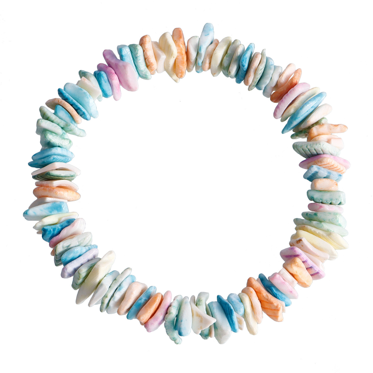 Jewelry Fashion Natural Crushed Necklace Unique Handmade Irregular Shell Choker Chain Ins Jewelry for Women