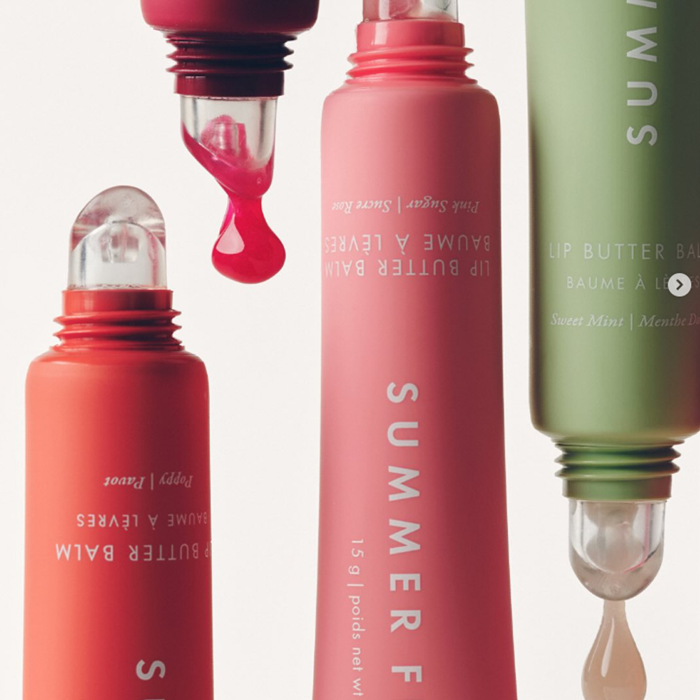 Summer Fridays Lip Butter Pink Guava 15g Lip Balm Liquid Lipstick moisturizes Smooth Soft Makeup Lips Glaze LipGloss pink sugar beige birthday cake 0.