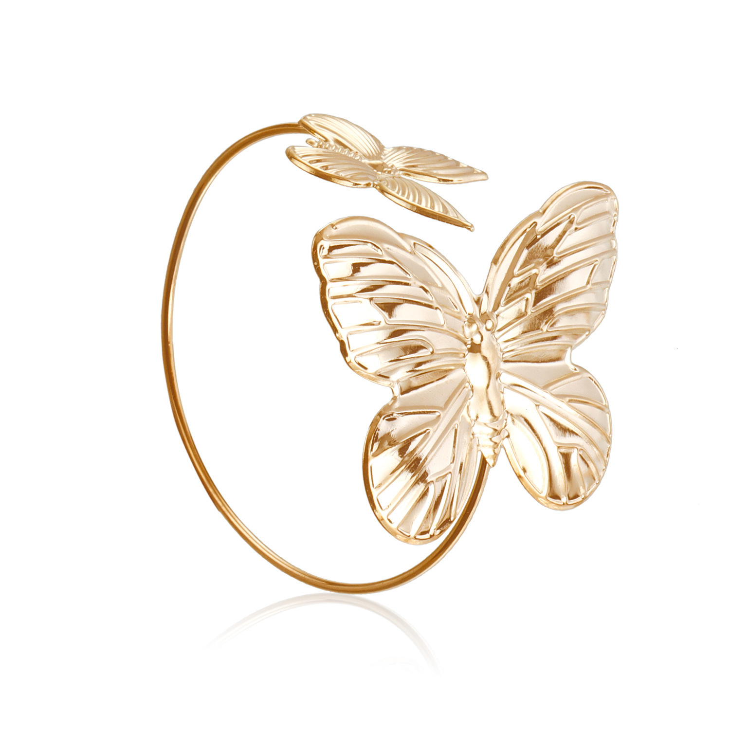 Accessories Creative Exaggerated Metal Hip Hop Punk Butterfly Tassel Necklace Set for Women Jewelry for Women