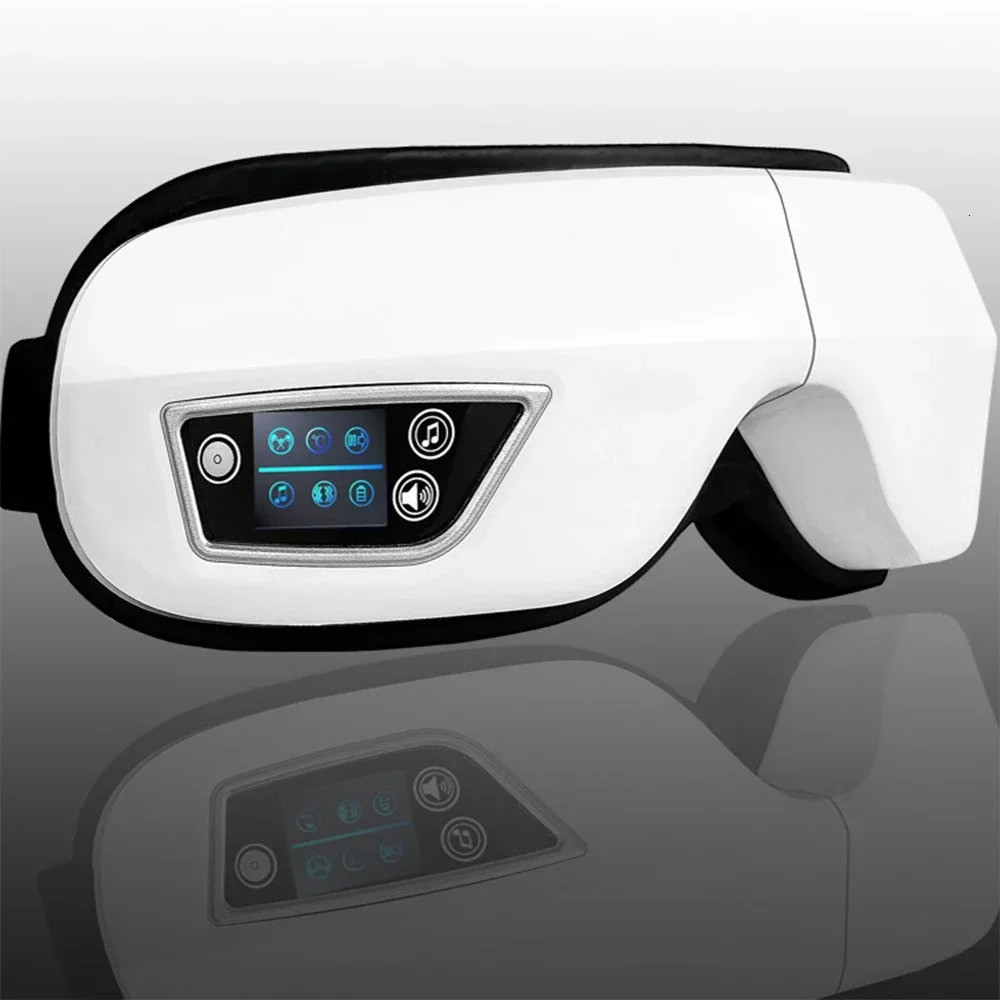 6D Smart Vibration Eye Massager Compress Eye Care Instrument Bluetooth Music Eye Massage Sleep Mask Eye Relax Fatigue 250619