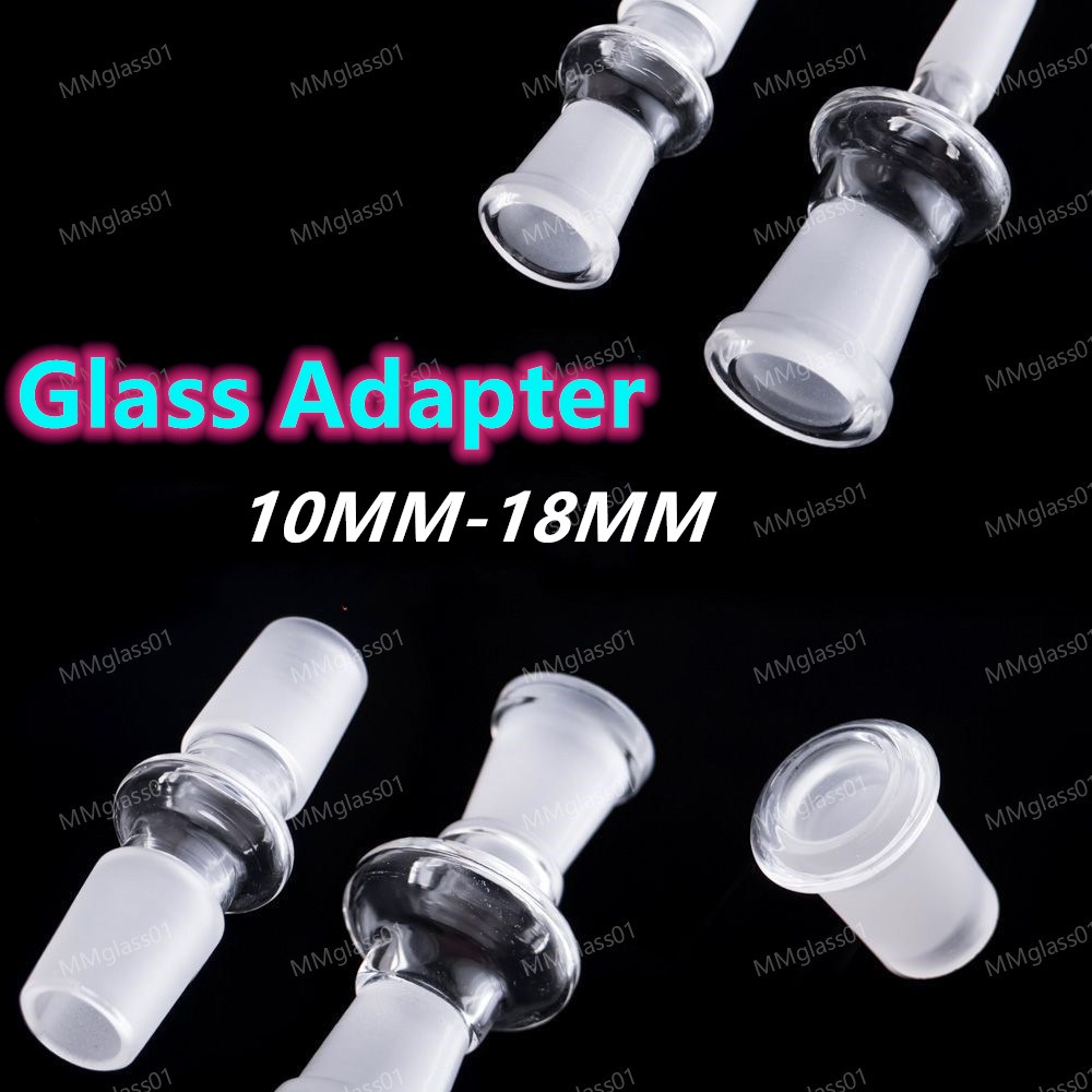 Standard Glass Adapter 14 Different Types Female Male 10mm 14mm 18mm Bong for Hookahs Oil Rigs Bongs