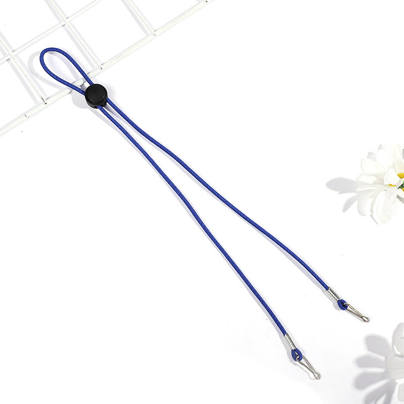 50 pcs Windproof Ropes, Elastic Hanging Ropes for Children's Masks, Hat Ropes, Adjustable anti-strangulation and Anti-drop Hanging Ropes for Mask