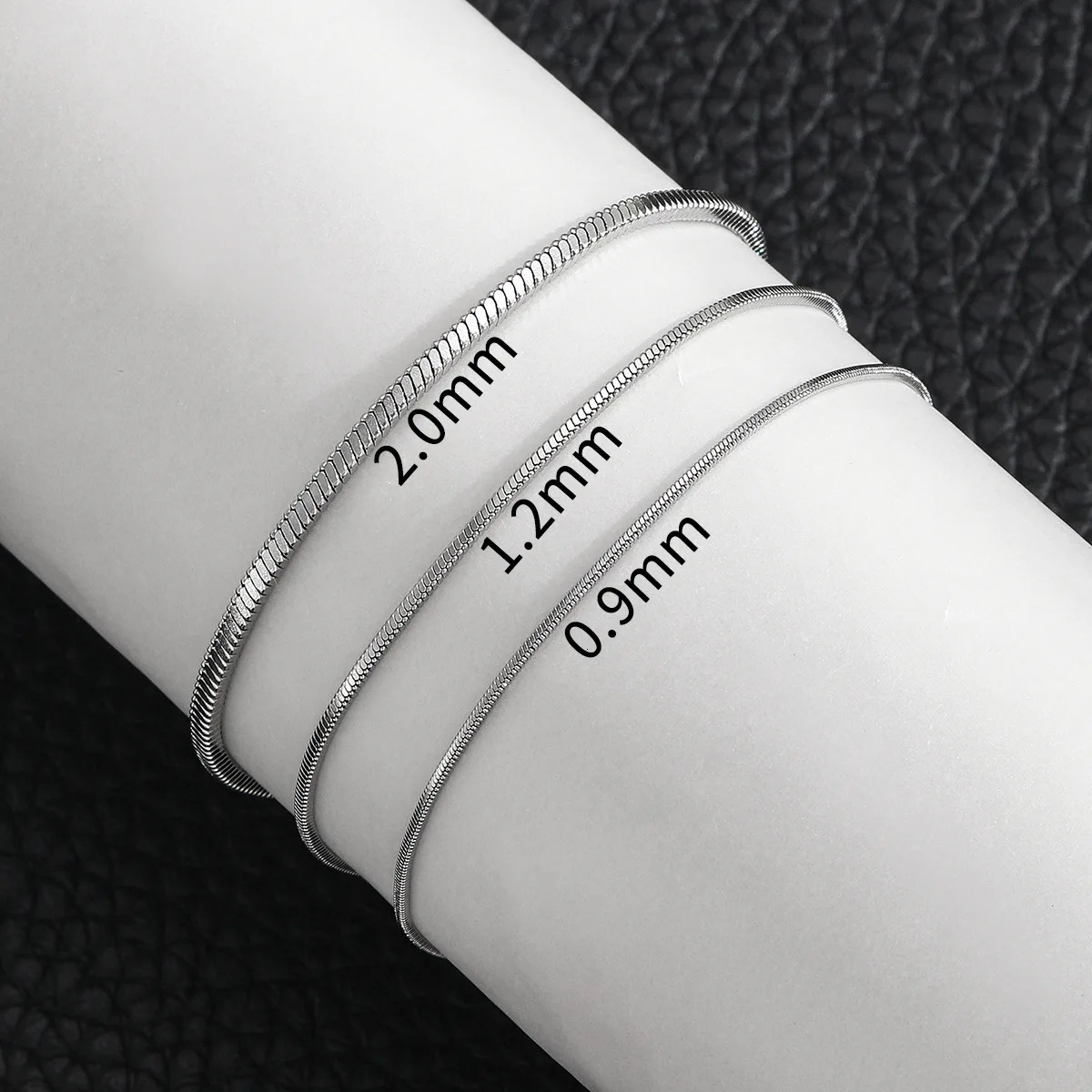Simple MEN Stainless Steel Square Snake Bone Chain Bracelet Hip-Hop Jewelry Trendy Party Accessories Bracelet For Women 250625