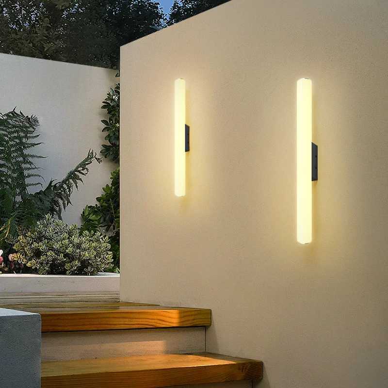 Modern Nordic style outdoor high brightness IP65 villa door pillars walls gardens waterproof wall lights LED light sources XJ250624