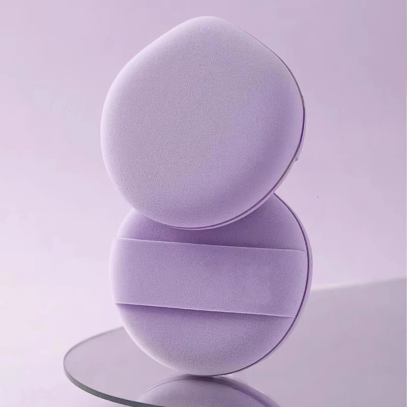 Water Drop Type Air Cushion Powder Puff Wet And Dry Double Face Powder Puff For Liquid Foundation Concealer Powder Purple 250625