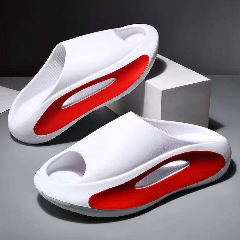 Sneaker Comwarm New Slippers For Women Men Summer Fashion Thick Bottom Slides Soft EVA Hollow Unisex Sports Sandals Beach Shoes 702e