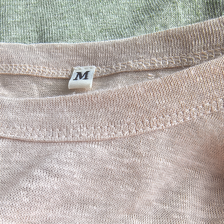 Breathable Organic Natural Fiber V-neck Top for Everyday Wear