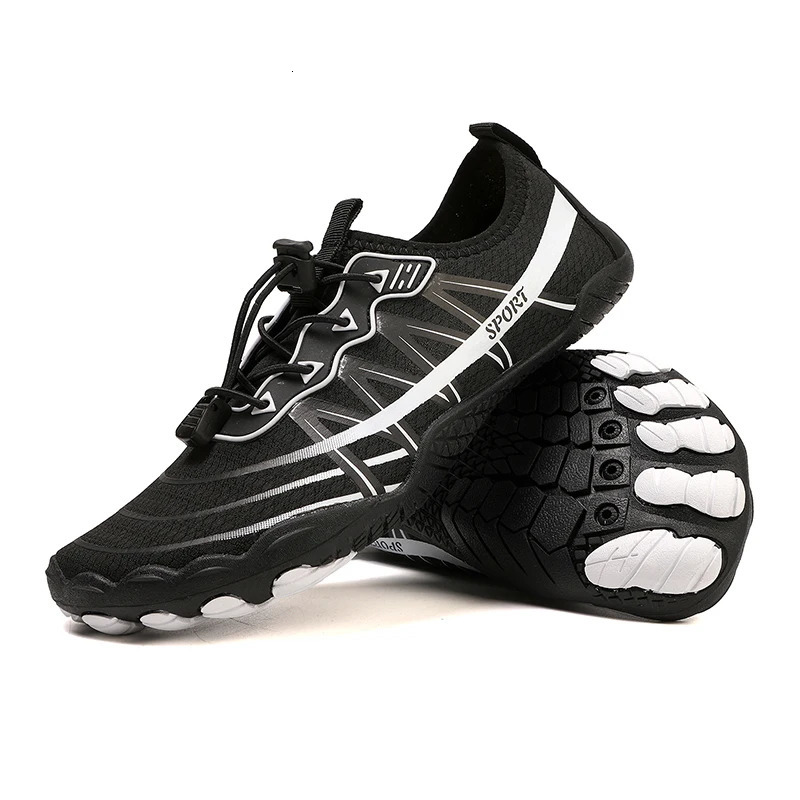 Wading Shoes Men Women Barefoot Beach Shoes Outdoor Fitness Swimming Shoes Quick-Drying Upstream Shoes Unisex Water Sports Shoes 250624