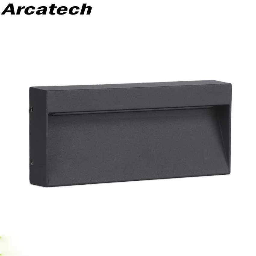 Surface Mount LED Stair Light Step Lights Corner Light Footlight Indoor Outdoor Waterproof Staircase Step Lamp AC85-265V NR-235 XJ250624