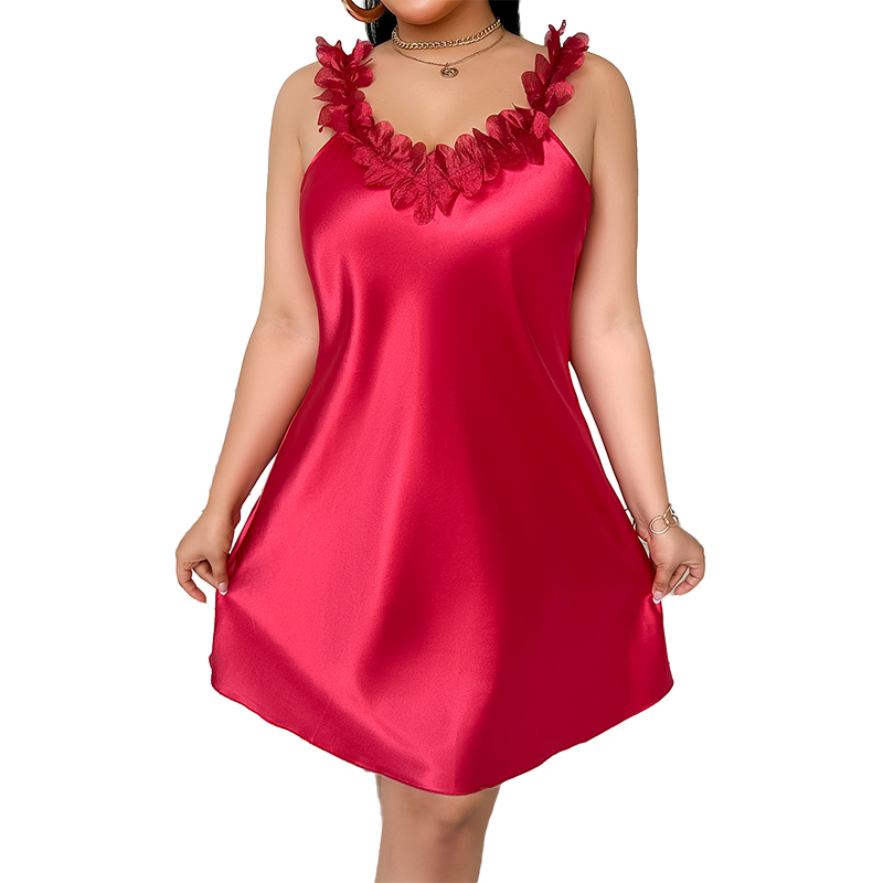 Women's Sleepwear Pajamas women's summer camisole dress thin and sexy vest high-end and plus size home clothes