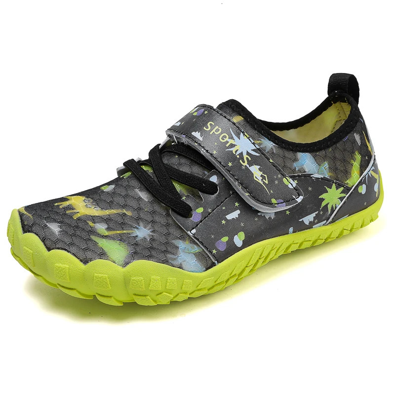 Childrens Anti-cut Anti-slip Wear-resistant Rubber-soled Wading Shoes Beach Sandals Quick-drying Pool Shoes Outdoor Water Playi 250624