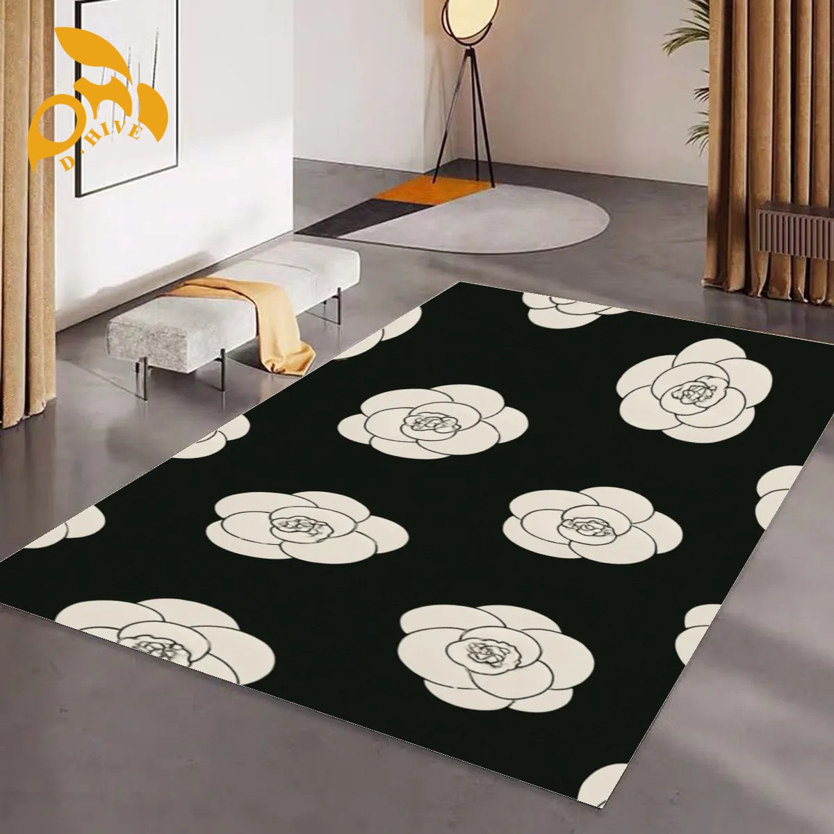 free shipping customized definition Foldable Rectangular Floor Mat Comfortable skin-friendly high quality attractive