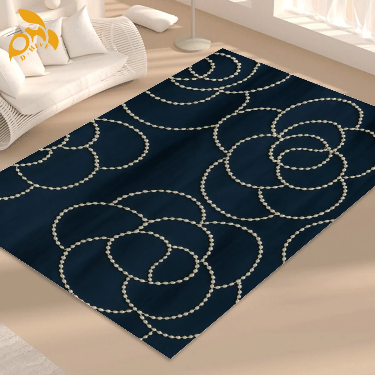 free shipping customized definition Foldable Rectangular Floor Mat Comfortable skin-friendly high quality popular