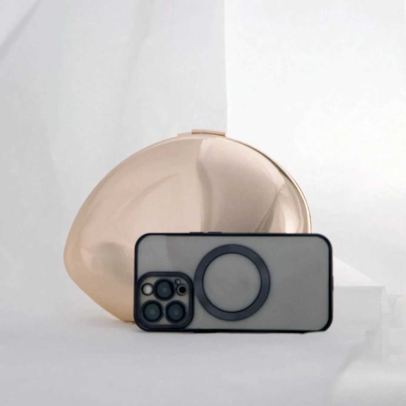 Shell Shape Mirrored Design Clutch Bag Gold Silver Women Evening Party Bag Cute Shiny Metal Shoulder Crossbody Bags Small Purse M250625