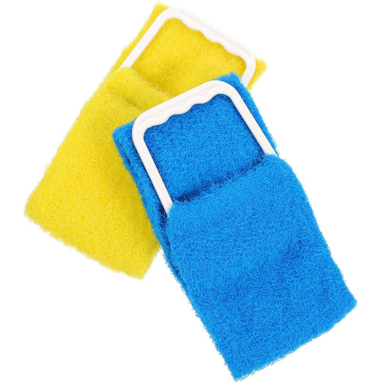 Back Scrubber Towel Exfoliating Shower Cloth Double- sided for Bath Shower Scrub Strap Spa Towel Massage Scrubber (Random Color) R250625
