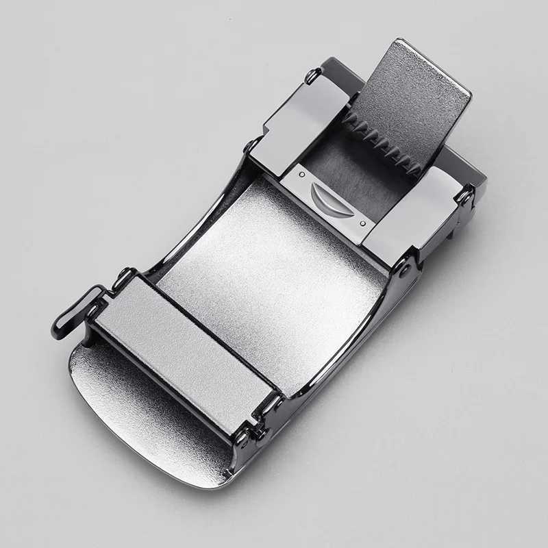 Mens Belt Buckle 36.5mm Non-Perforated Belt Automatic Quick Release Zinc Alloy Belt Buckle Mens Accessories W250625
