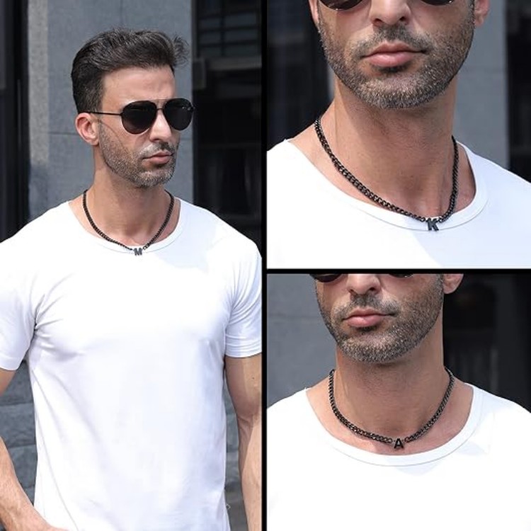 Versatile 6.5mm Customizable Nameplate Bracelet/Necklace Collection: Gender Neutral Fashion Accessory Crafted from Robust Material