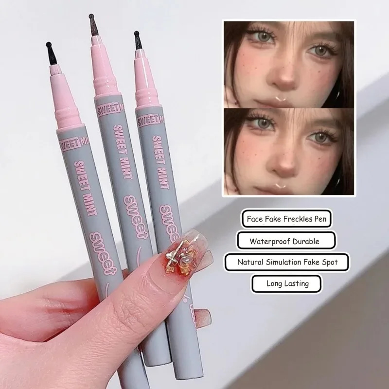 Freckles Pen Waterproof Natural Simulation Fake Spot Moles Cosmetic Tool Durable Dot Spot Pen Embellishment Makeup Face Eyeliner 250625