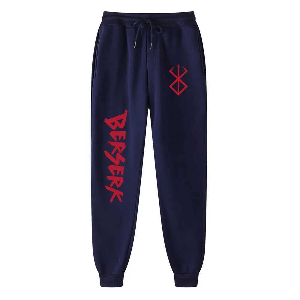 Mens Casual Anime Berserk Pants Autumn Fleece Sweatpants Men Running Jogger Sports Gym Trousers Fashion Workout Men Long Pants X250625