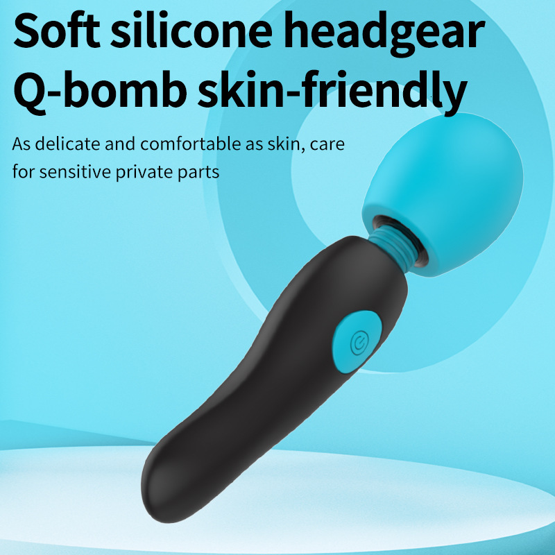 Adult Products Silicone AV Stick Battery Massager Female Sex Toy Masturbator Vibrator