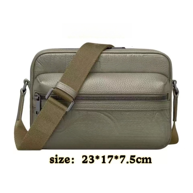 Designer Saddle Bags New Fashion Messenger Bag Casual Embroidered Embossed Men Shoulder Crossbody Bag Casual Versatile Internet Celebrity Business Backpack
