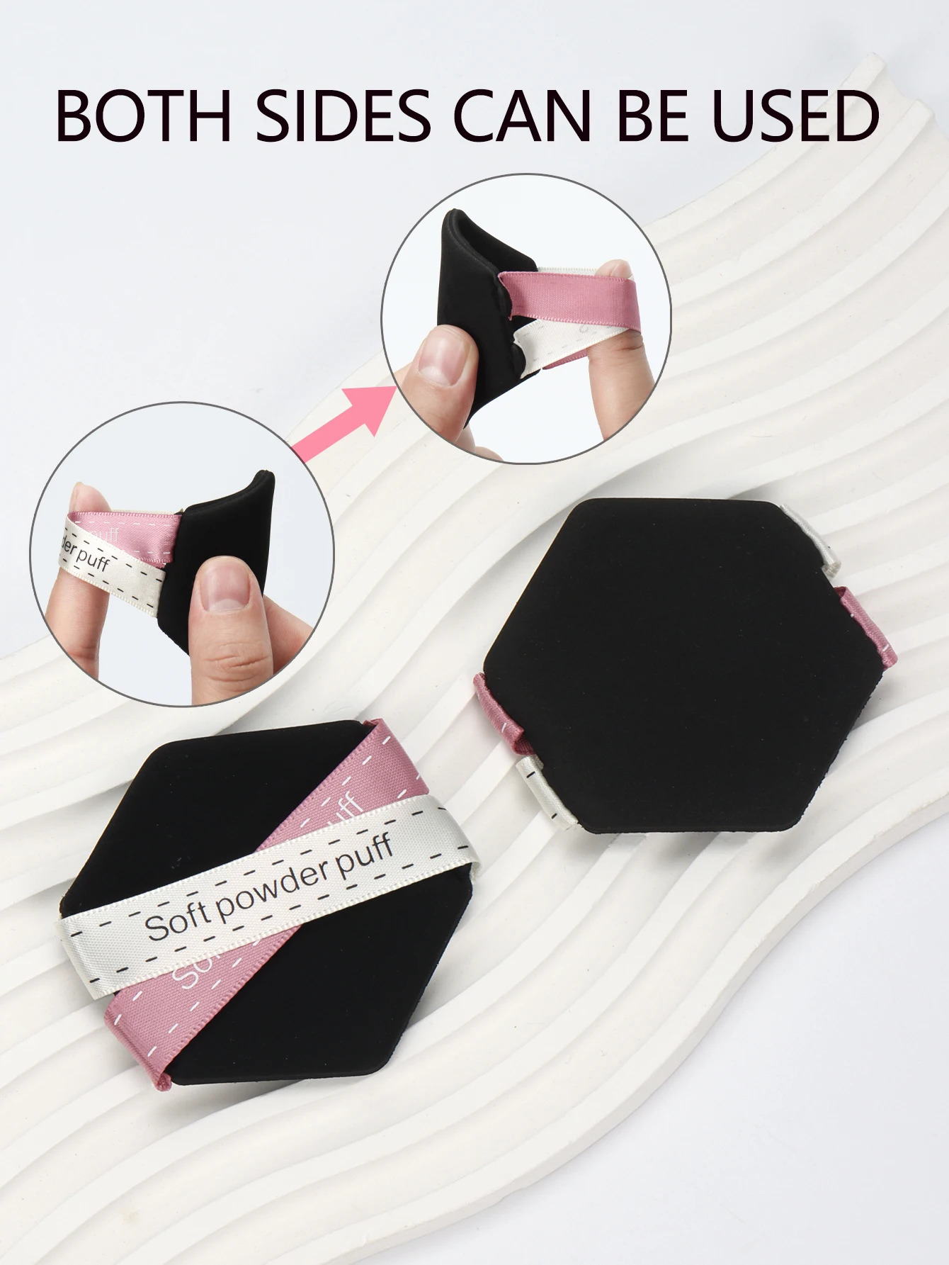 Air Cushion Puff 100Pcs Becomes Larger When Exposed to Water Wet and Dry Foundation Makeup Sponge Suitable for All Skin Types 250625