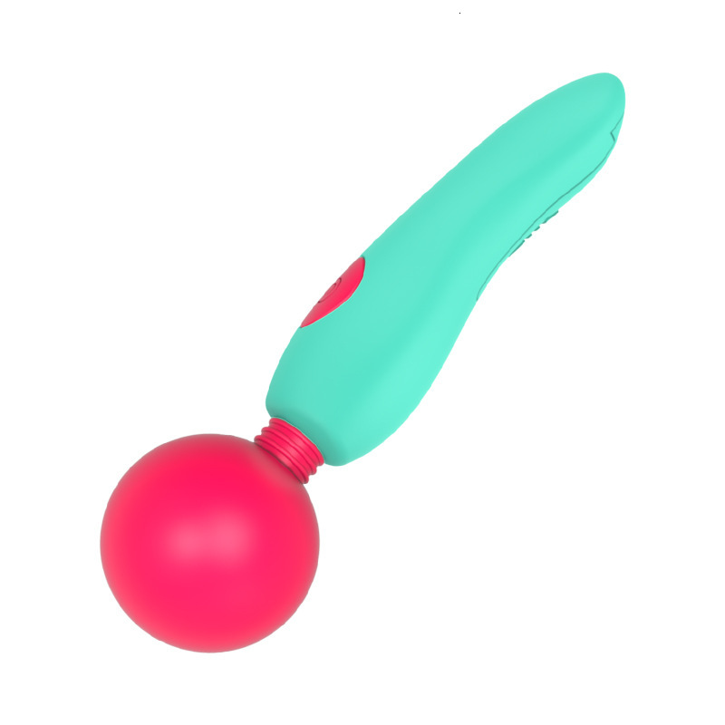 Adult Toys Battery-Powered Silicone AV Wand Variable Speed Vibrator Female Masturbator Sex Toy