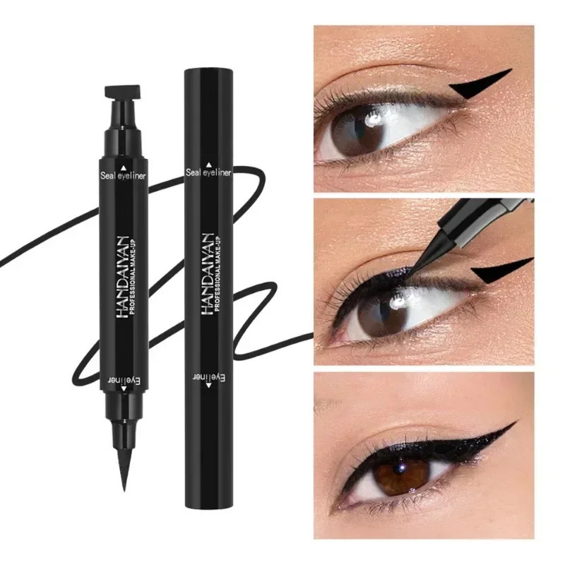 Colorful Eyeliner Stamp Triangle Dual-ended Liquid Eyeliner Waterproof Sweat-proof Quick Dry Eyeliner Makeup Seal Tool Cosmetics 250625