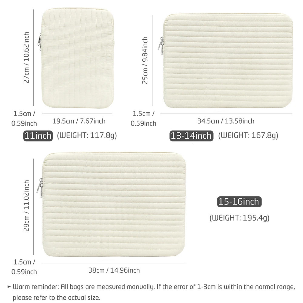 14 16 inch Cute laptop Case for Laptop Pouch 9-11 inch Tablet Carrying SlEEve Bag Protective Case 250624