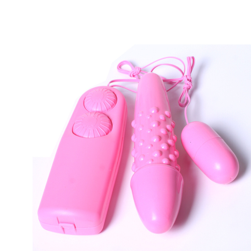 Haoqi Fun Adult Sex Toys Female Masturbator Massager Double Erotic Dual Control Numbing Vibrator